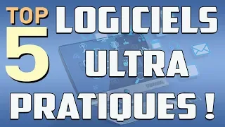 #1 TOP 5 logiciels ULTRA PRATIQUES et GRATUITS !