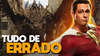 TODOS os ABSURDOS de SHAZAM! FÚRIA DOS DEUSES