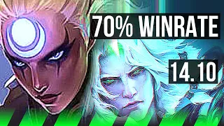 DIANA vs VIEGO (JGL) | 10/1/6, 70% winrate, Godlike | EUW Master | 14.10