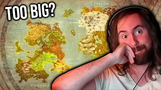 Ashes of Creation World Tripled In Size, But Will It Feel Empty? | Asmongold Reacts to Narc