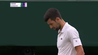 Wimbledon 2023 | Jannik Sinner vs Novak Djokovic | Semi-Final Highlights