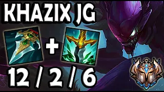 OTP KHAZIX vs EKKO [ JUNGLE ] Lol Grandmaster Korea 11.15