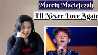 Marcin Maciejczak – „I'll Never Love Again”-Cały Występ-The Voice Kids Reaction