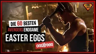 60 Avengers Endgame EASTER EGGS deutsch | [onsXreen]