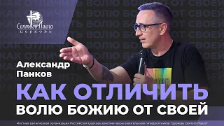 Александр Панков / Как отличить волю Божию от своей