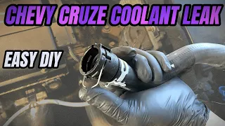 Chevrolet Cruze Common Coolant Leak : Heater Core Hoses