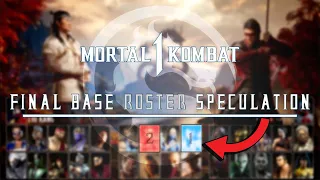 Mortal Kombat 1 - Final Base Roster Speculations!!!
