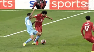 Salah's goal against Manchester City in slow motion