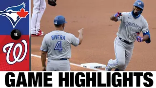 Teoscar Hernández homers twice in Blue Jays' 4-1 win | Blue Jays-Nationals Game Highlights 7/27/2020