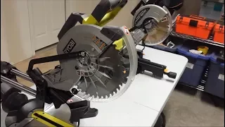 Harbor Freight Miter Saw vs Ryobi Miter Saw