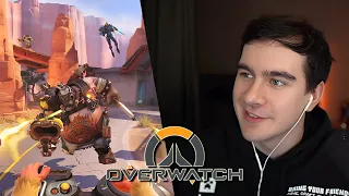 БРАТИШКИН ИГРАЕТ В Overwatch #1