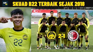 Malaysia B-22 2 - 1 Hong Kong B-22 | Malaysia B-22 JUARA Merlion Cup 2023