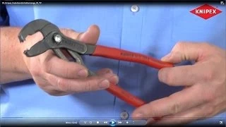 De l'atelier de KNIPEX: Pince à colliers autoserrants