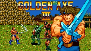 Golden Axe III (Genesis/Mega Drive) Playthrough/Longplay (No Damage)