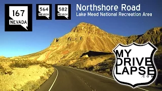 Scenic Drive through Lake Mead Recreation Area: Northshore Road