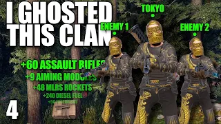 HOW I GHOSTED A CHINESE CLAN AND STOLE THEIR RAID LOOT | Solo Rust