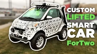 Custom Lifted Smart Car ForTwo