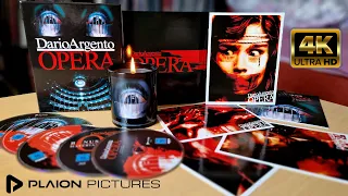 Dario Argento's OPERA 4K UHD/Blu-Ray 5-Disc Collectors Box Plaion Pictures UNCUT Terror in der Oper!