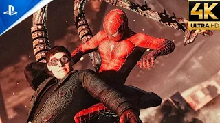 Raimi Suit vs Doc Ock Boss Fight (Ultimate Difficulty) - Spider-Man 2 PS5 Suit (4K)