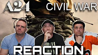 A SHADE OF THE PAST!!!! A24 Civil War Trailer REACTION!!!