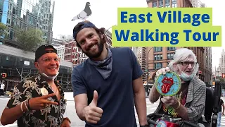 East Village Walking Tour (ft. the V-Spot and the Mosaic Man)