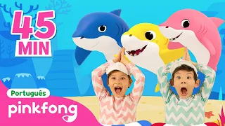 3D Bebê Tubarão e mais músicas infantis | + Completo | Pinkfong, Bebê Tubarão! Canções para Crianças