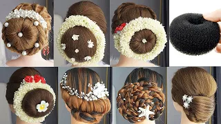 7 Easy Bun Hairstyles In 1 Donut