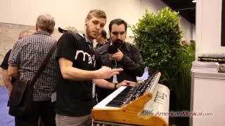 Moog Sub 37 Tribute Analog Synthesizer at NAMM 2014 - Moog Sub 37