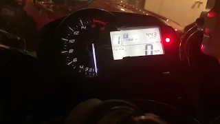 2013-2018 Kawasaki Ninja ZX6-R 636 Shift Light Adjustment