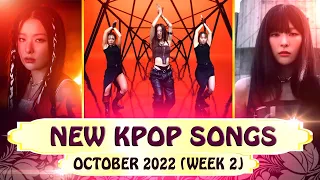 NEW KPOP SONGS | OCTOBER 2022 WEEK 2 | NEW KPOP COMEBACK SONGS | NEW RELEASED KPOP SONGS