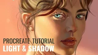 Painting Light & Shadow in Procreate Tutorial by Haze Long