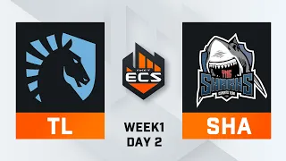 Liquid vs Sharks - Map 2 - Mirage (ECS Season 8 - Week 1 - DAY2)