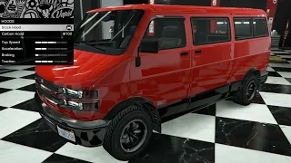 GTA 5 - OG Vehicle Customization - Bravado Youga (Dodge Ram Van)