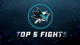 Top 5 Fights of 2016-17