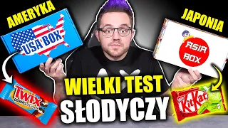 USA vs JAPONIA - WIELKI TEST SŁODYCZY!