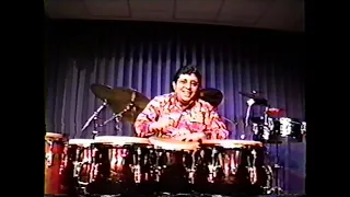 Giovanni Hidalgo - Masterclass at Berklee Perc Week (1995)