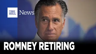 WATCH: Mitt Romney Announces He Will RETIRE At The End Of His Term