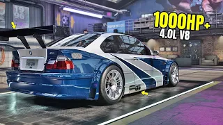 Need for Speed Heat Gameplay- 1000HP+ BMW M3 GTR LEGENDS EDITION Customization | Max Build 400+