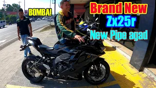 BRAND NEW KAWASAKI ZX25R | NEW PIPE AGAD | TEST RIDE FROM DAVAO TO BUKIDNON | PURE SCREAMER