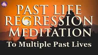 Past Life Regression Meditation To Your Multiple Lives That Are Related (432 Hz Binaural Beats)