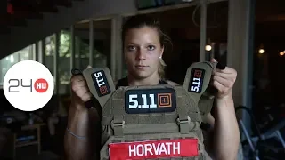 Horváth Laura, a 21 éves gladiátornő | 24.hu