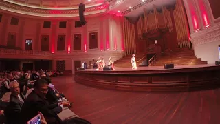 Indonesia Mask Dance on Brisbane City hall