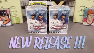 NEW RELEASE!!! 2021 Topps Chrome Blaster Box Rip.