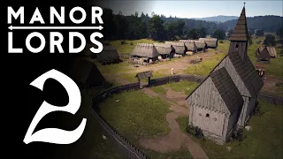 Церковь. Начало торговли 🏰 Прохождение Manor Lords #2