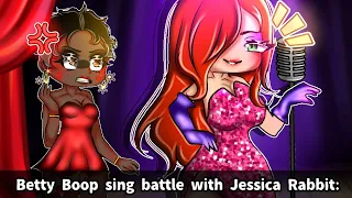 Betty Boop sing battle with Jessica Rabbit: 💋😳🎤