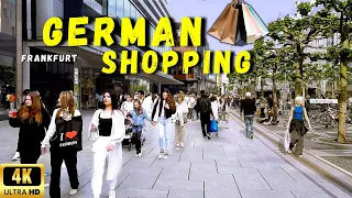 Shopping In Germany | Frankfurt Germany Walking Tour | Frankfurt Shopping Vlog