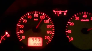 Peugeot 106 gti s16 acceleration 50 - 150 km/h 13x61 13/61