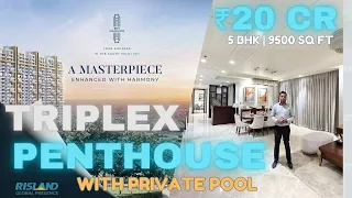 Triplex Penthouse with Private Pool In South Delhi | 5 BHK, 9500 sq ft