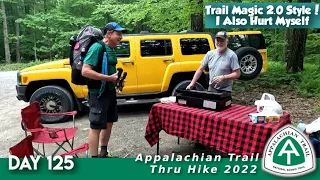 AT Thru Hike Day 125 - I Learn That Wet Rocks Are Slippery