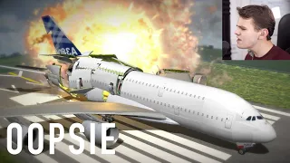 I BROKE An A380 - Physics Simulation